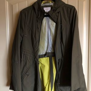 Rain jacket trench coat